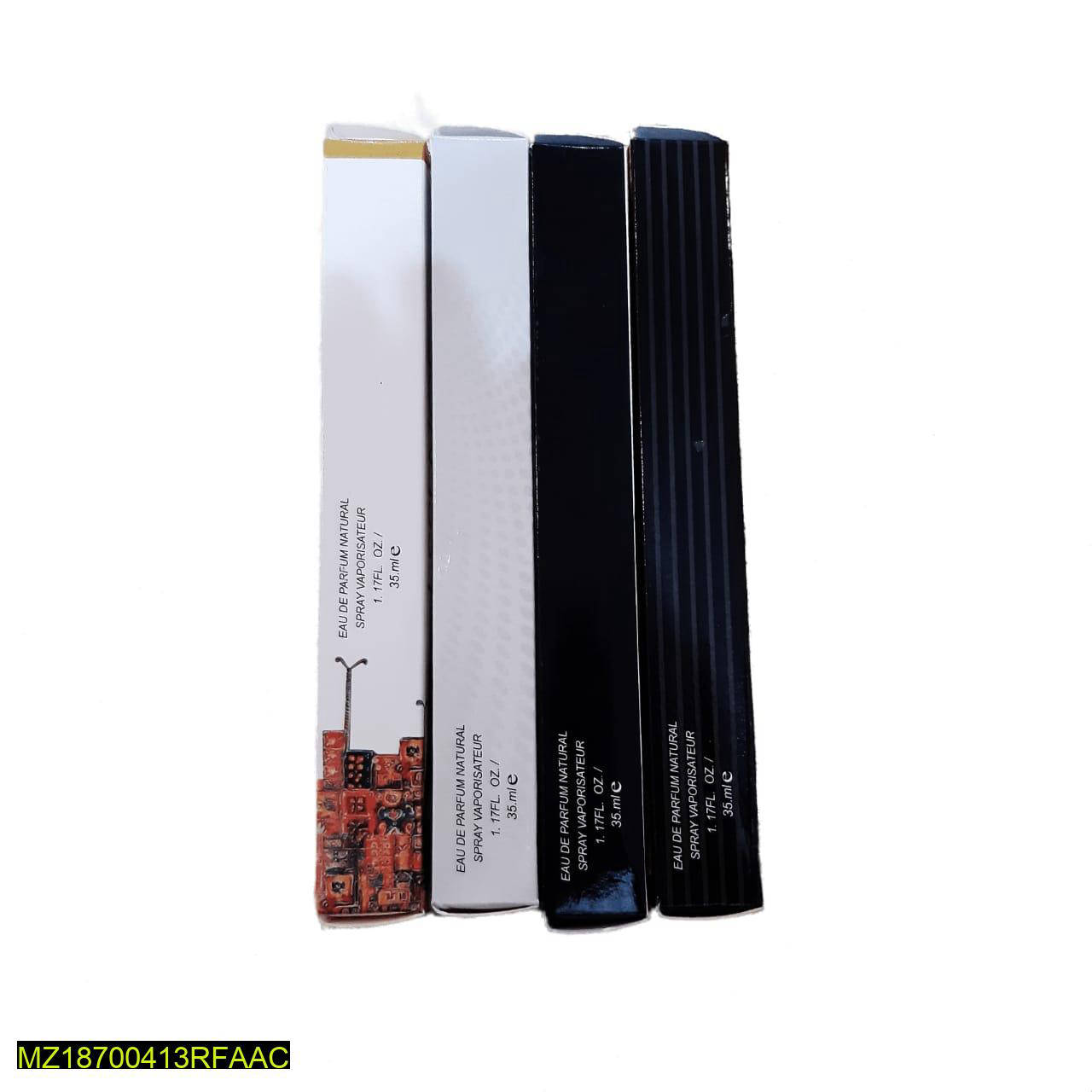 Premium Pocket Perfume Pack of 4 for Pakistani Men