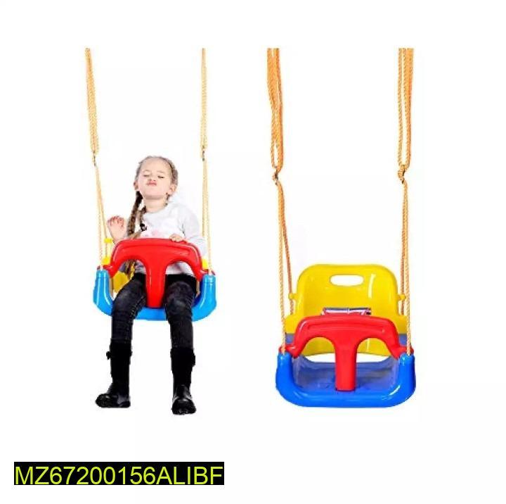 Kids 3-in-1 Swing Fiber Plastic 3-6 Years