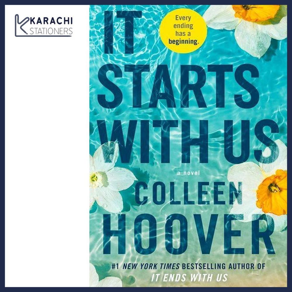 It Starts With Us by Colleen Hoover Flexible Paper