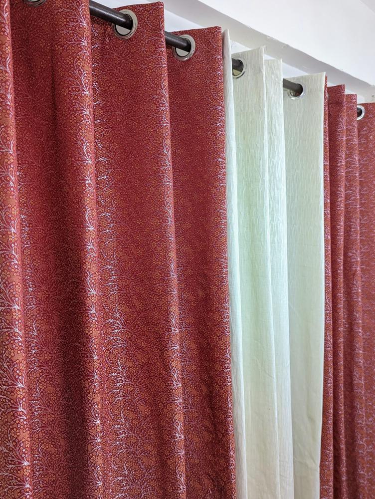 Jute Textured Curtains for Home Decor Pakistan