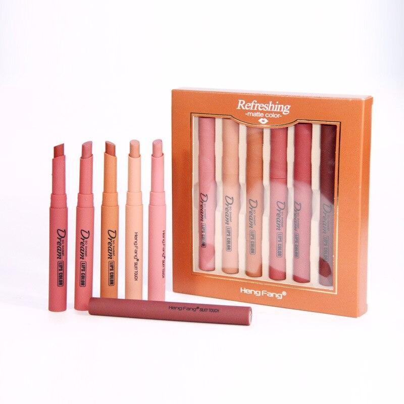 Matte Finish Lips Sets , Pack of 6