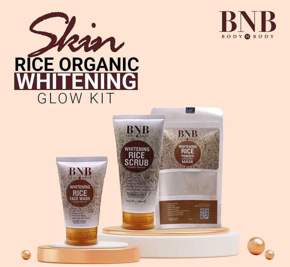 Rice Whitening Facial Kit for Glowing Skin