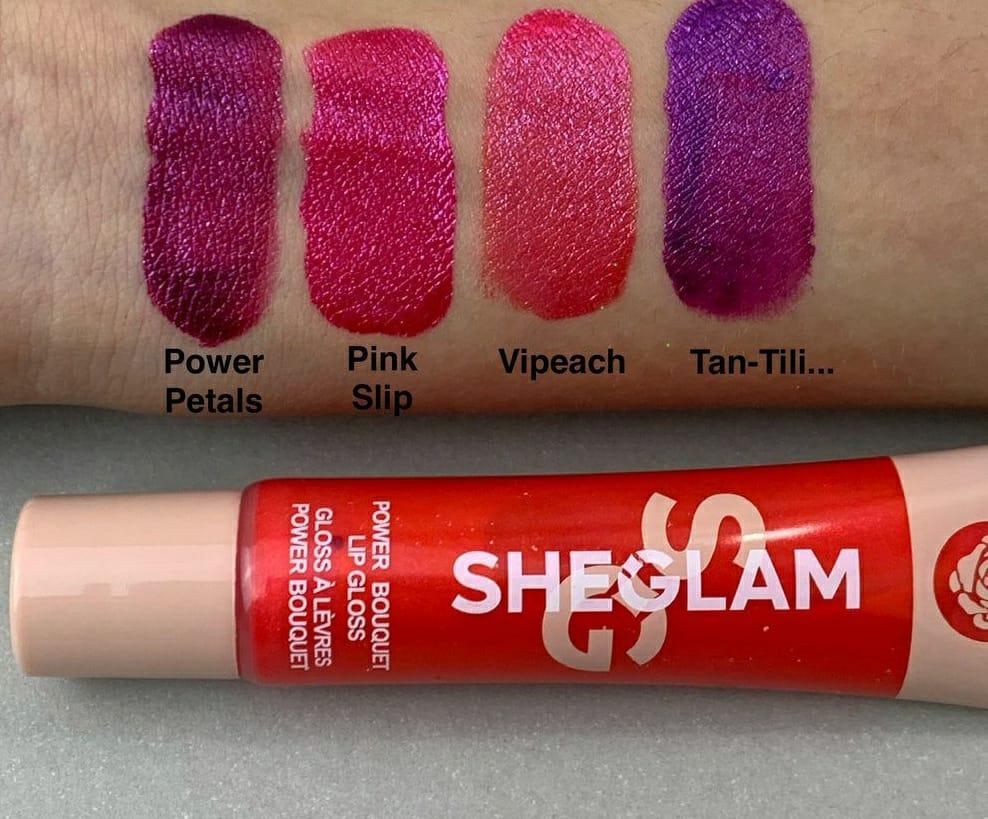 Lip Gloss Set 4 Shades Long Lasting Glossy