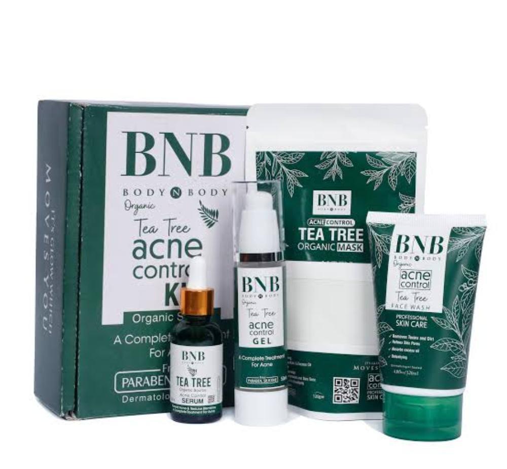 Tea Tree Acne Control Kit 4 in 1 for Clear Skin