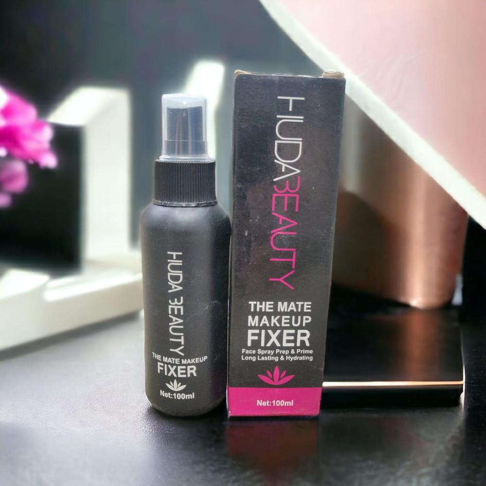 Premium Makeup Setting Spray 100ml Black Pink