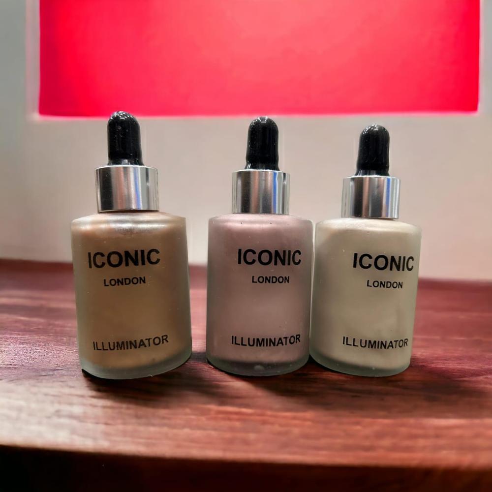 Premium Liquid Highlighter Set of 3 Shades for Pakistani Skin