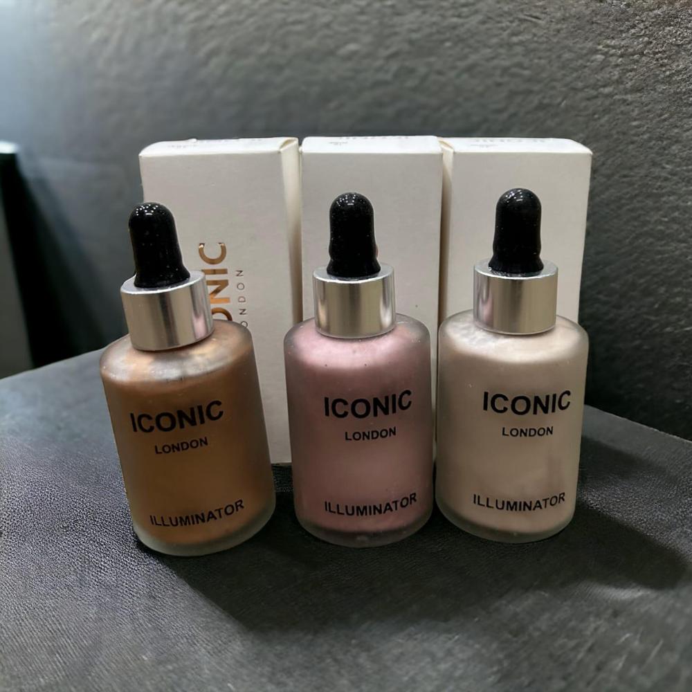Premium Liquid Highlighter Set of 3 Shades for Pakistani Skin