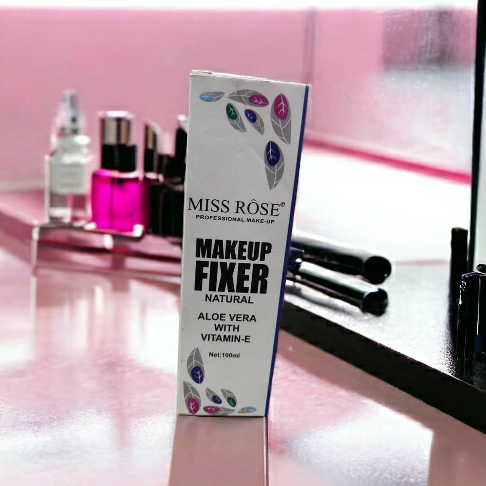 Miss Rose Makeup Fixer Spray 100ml Aloe Vera Vitamin E