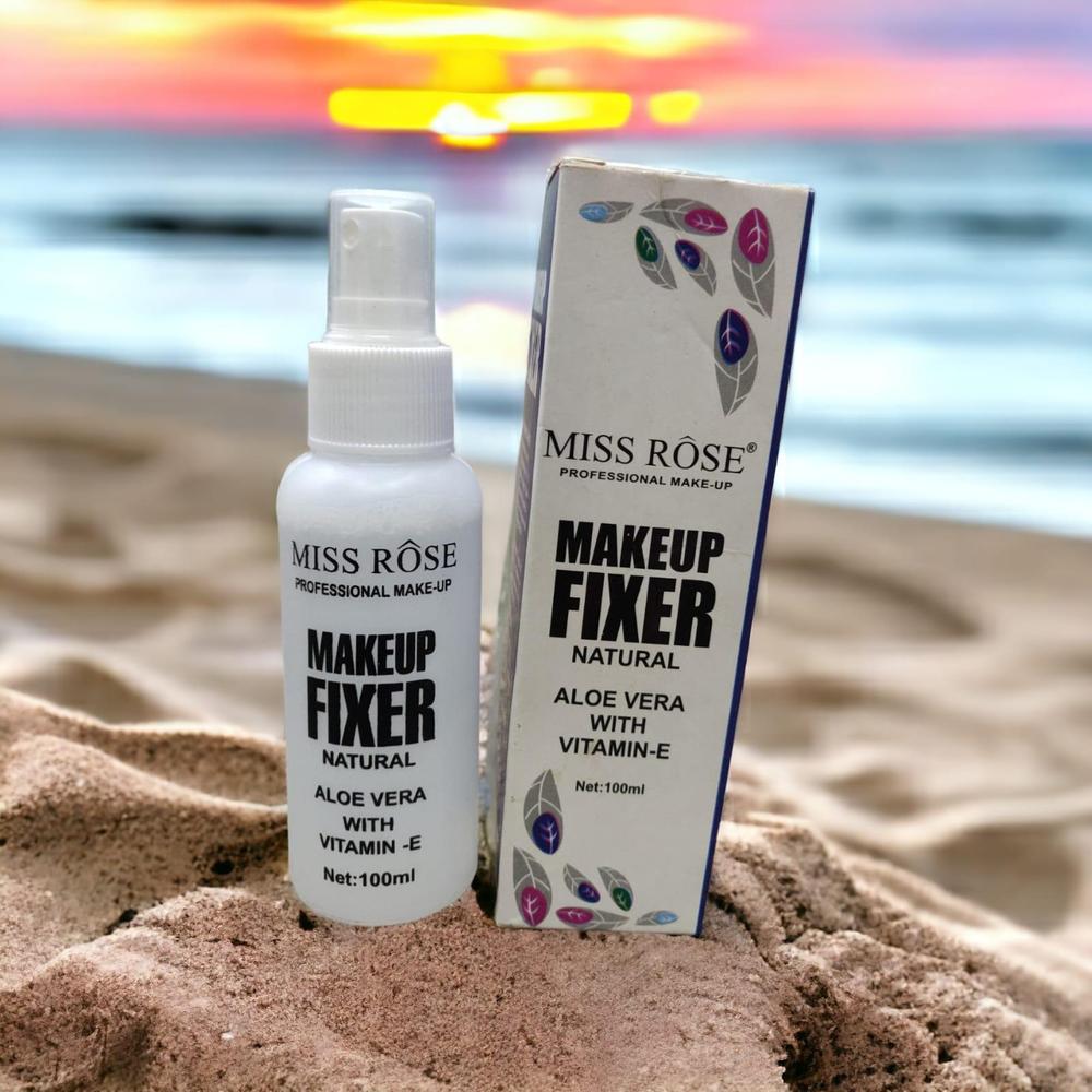 Miss Rose Makeup Fixer Spray 100ml Aloe Vera Vitamin E