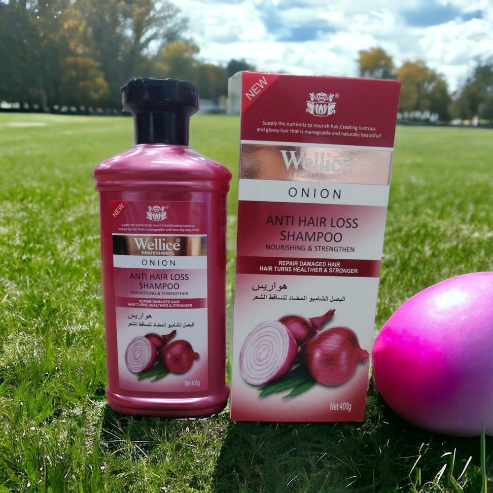 Walnut Onion Shampoo 400g Anti Hair Loss Natural