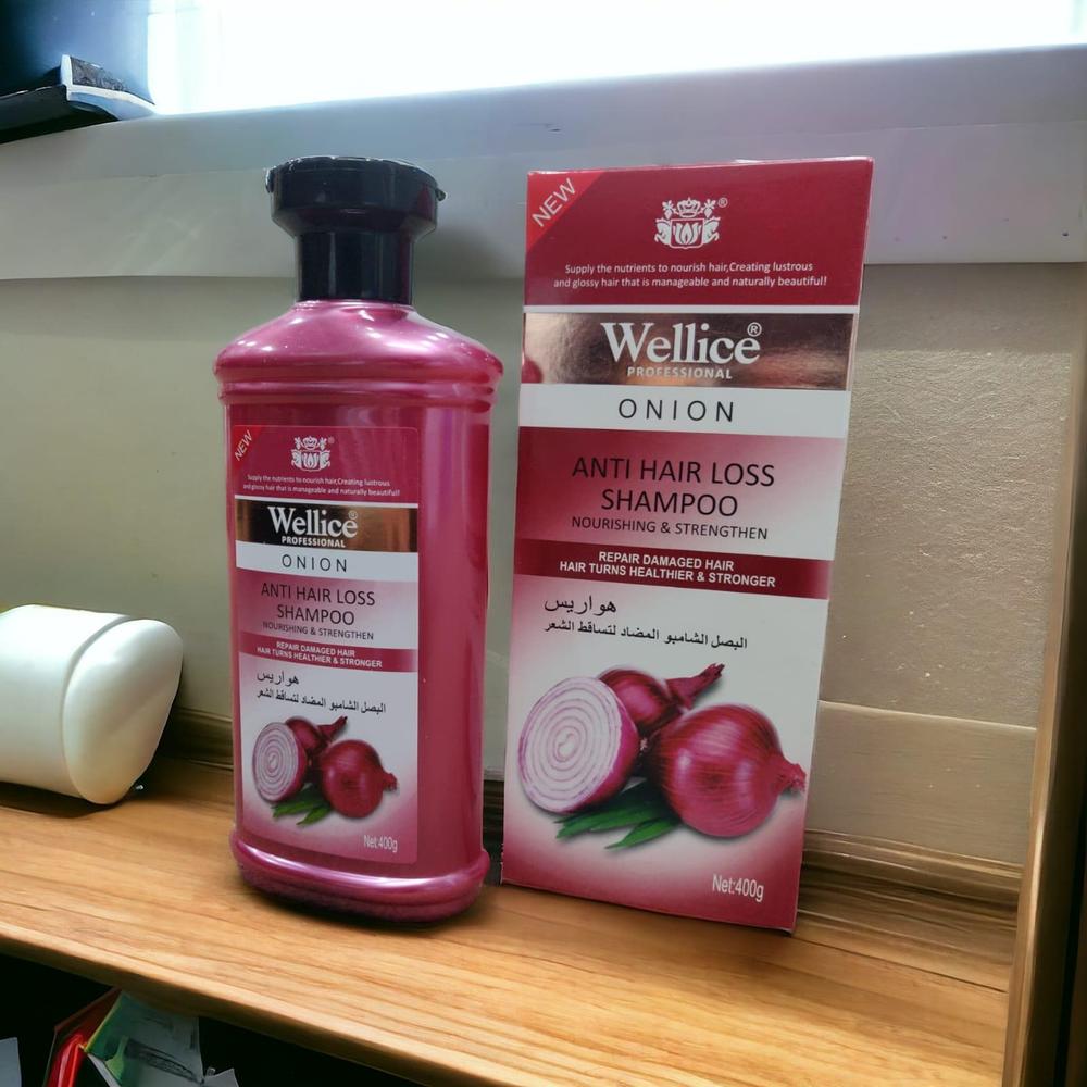 Walnut Onion Shampoo 400g Anti Hair Loss Natural