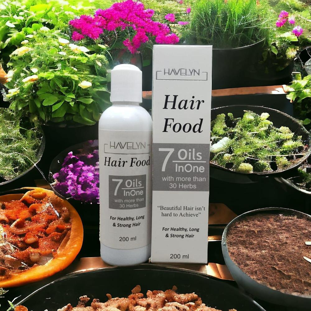 Hair Food Oil 200ml 7 Oils In One for Healthy Long Hair