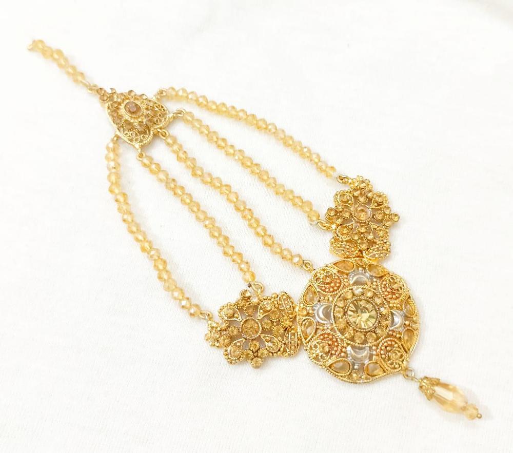 Gold Polished Fancy Jhumar for Weddings & Festivals