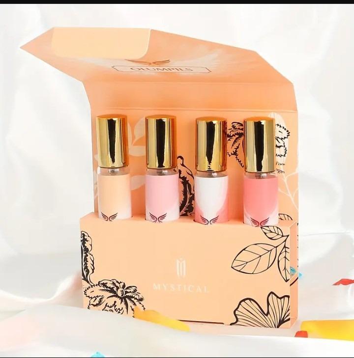 Premium Fragrance Body Mists Set of 4 for Women