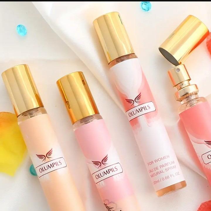 Premium Fragrance Body Mists Set of 4 for Women
