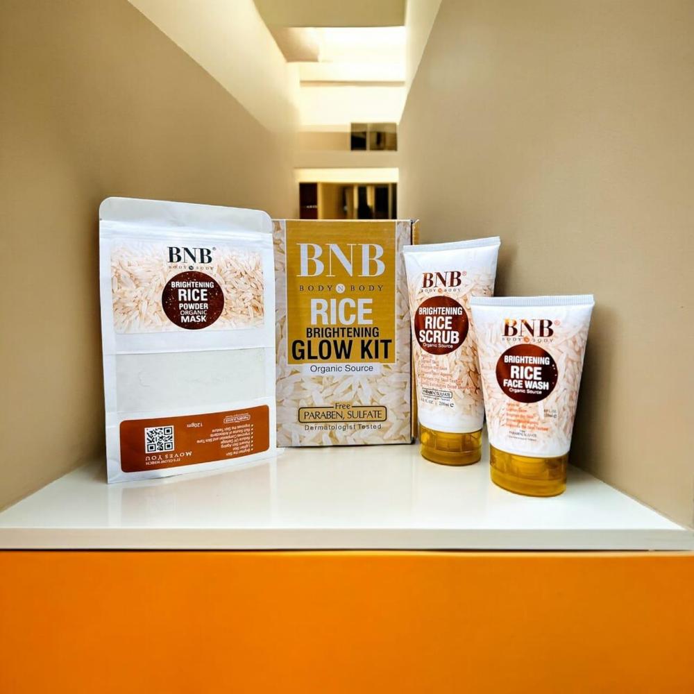 Glowing Rice Facial Kit for Radiant Skin