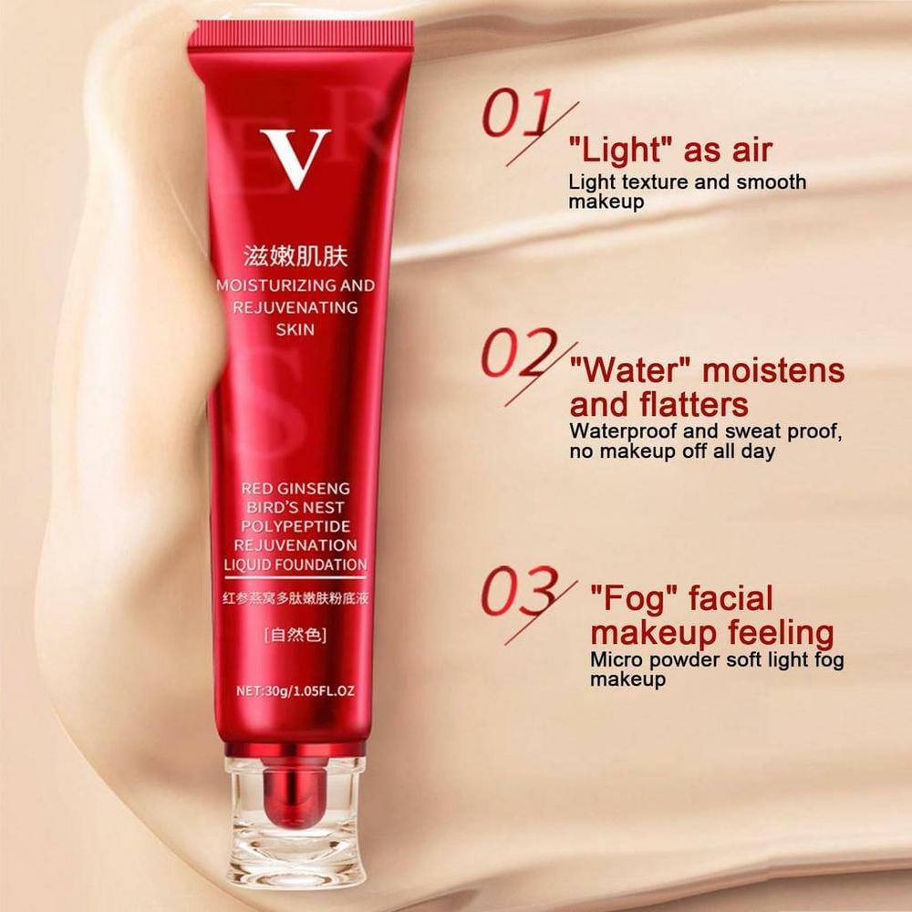 Premium Liquid Foundation High Coverage Red Tube