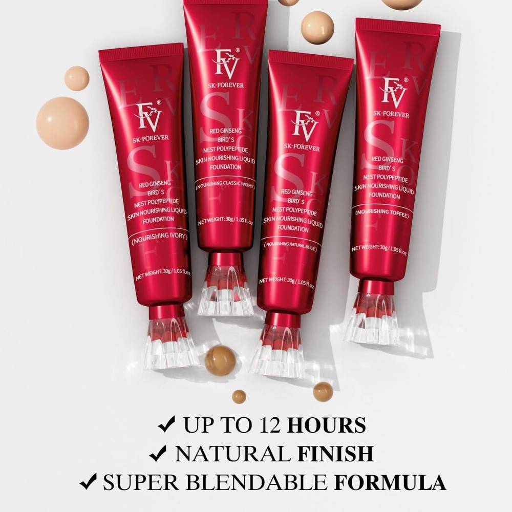 Premium Liquid Foundation High Coverage Red Tube