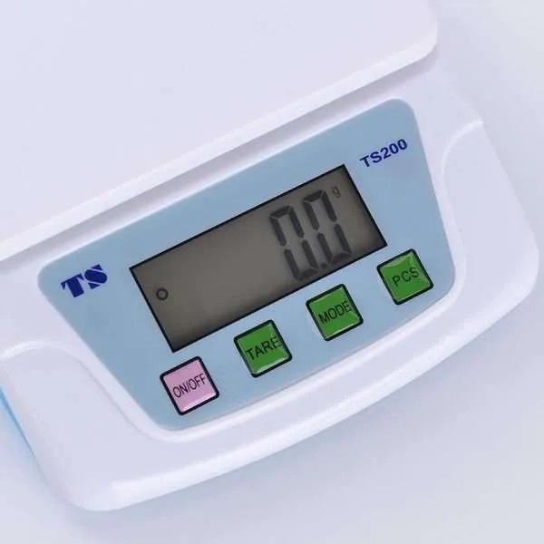 Digital Scale 6kg White ABS Kitchen Use