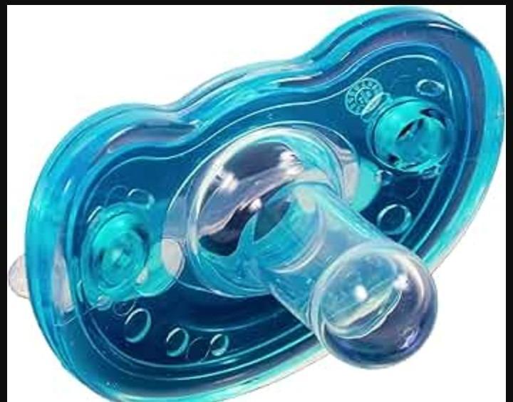 Baby Pacifier with Teether, Multicolor, Premium Fibr