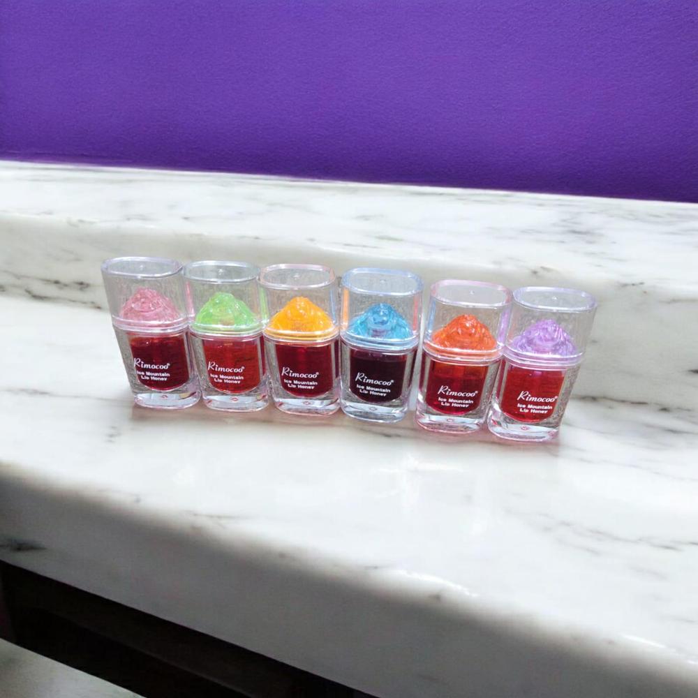 Vibrant Lip Gloss Pack of 6 - Premium Quality, Durable Glass Bottles