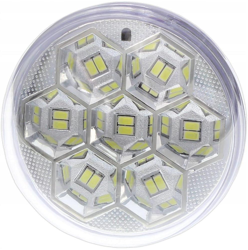 Solar LED Camping Light Yellow 250cm ABS