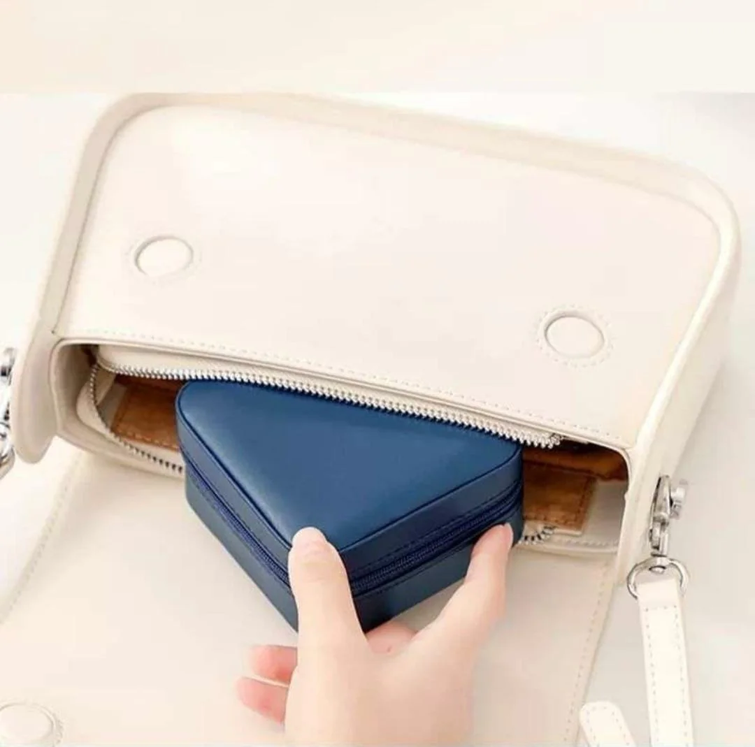 Stylish Multi-Color Jewelry Box for Home & Travel