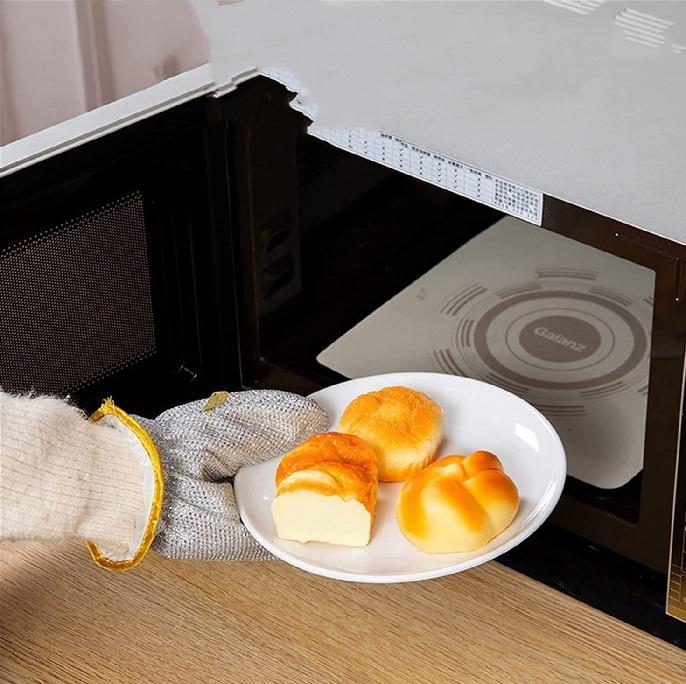 Steel Wire Kitchen Cleaning Glove Silver
