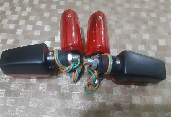 Premium Mini Bike Indicators Red Blue Yellow White