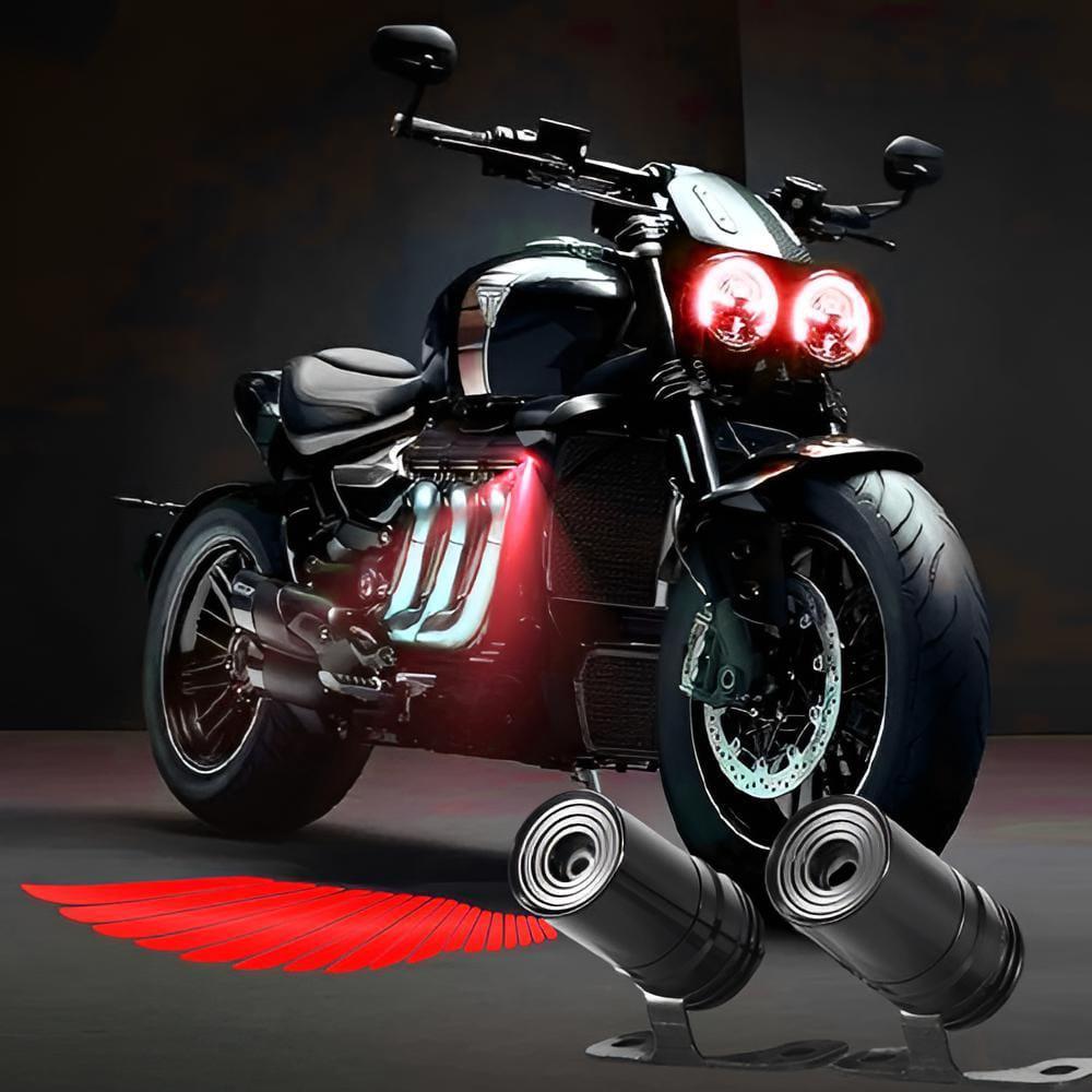 Multicolor Angel Wing LED Light for Motorcycle & Car