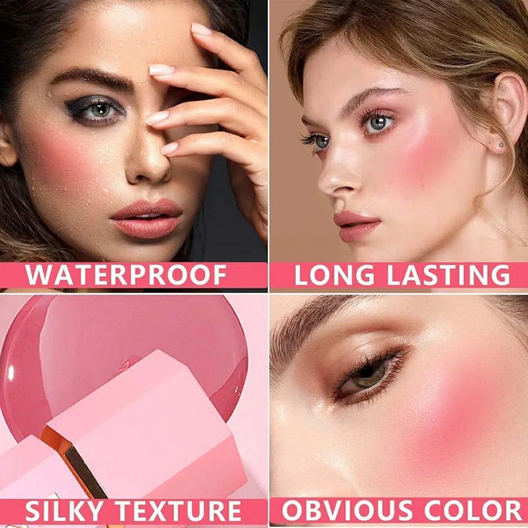 Liquid Blush 3 in 1 Smooth Long Lasting Shades