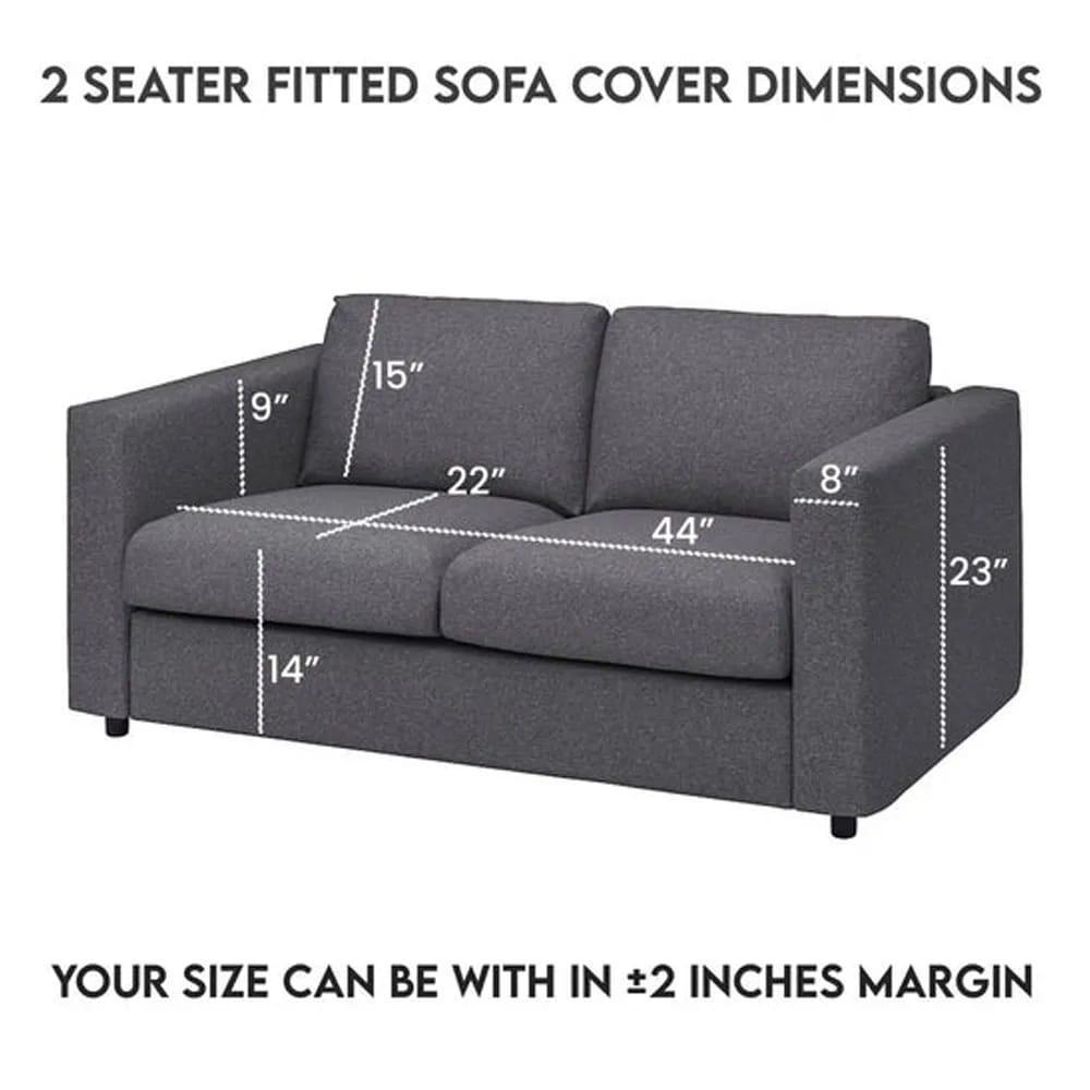 7 Seater Blue Mesh Sofa Cover Dust Proof