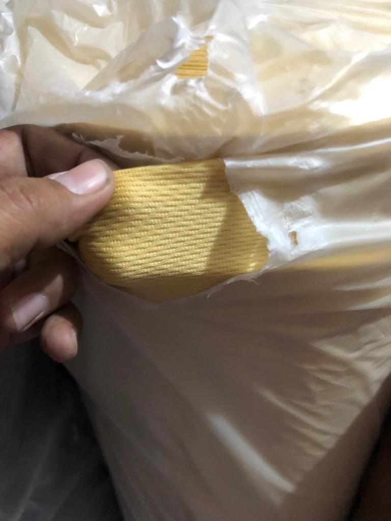 7 Seater Mesh Sofa Cover Yellow