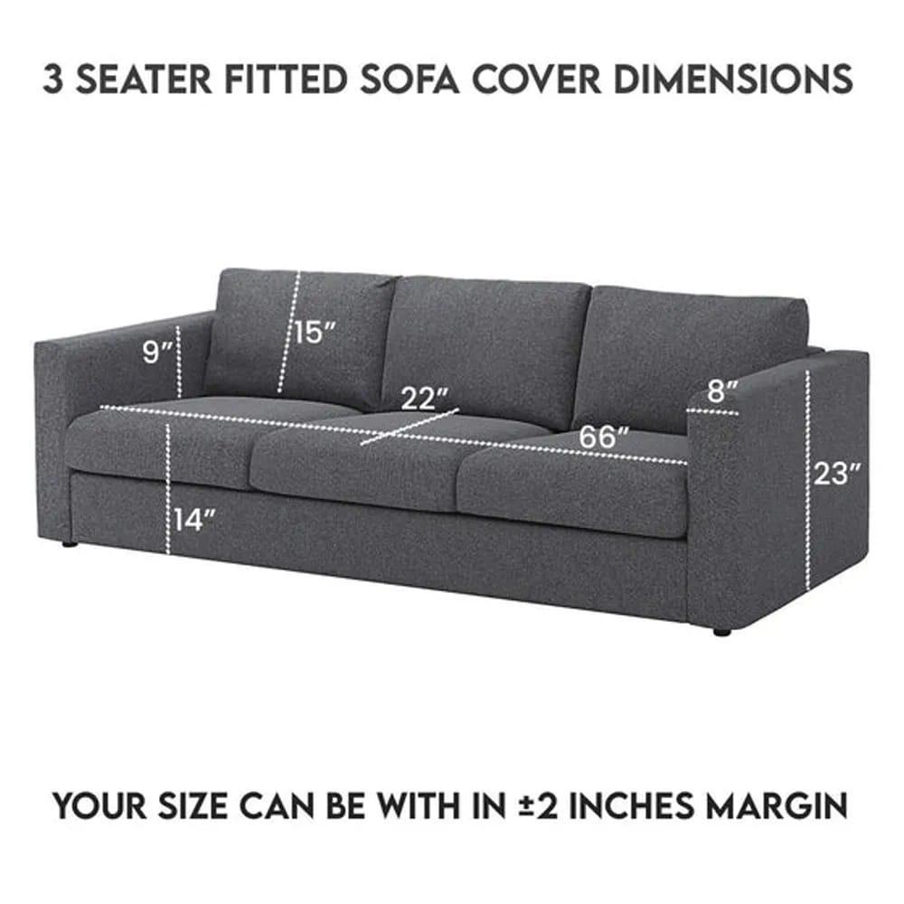 7 Seater Mesh Sofa Cover Yellow