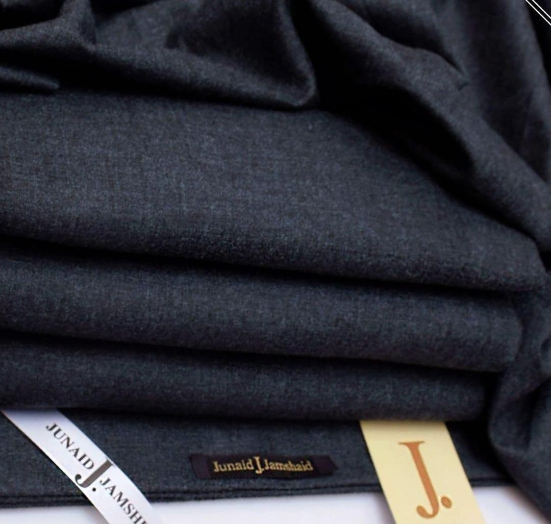 Men's Black Wool Plain Suit Winter Wedding Wear