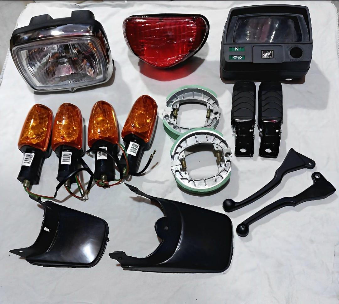 14 Pcs Bike Accessories Set ABS Plastic Pakistan
