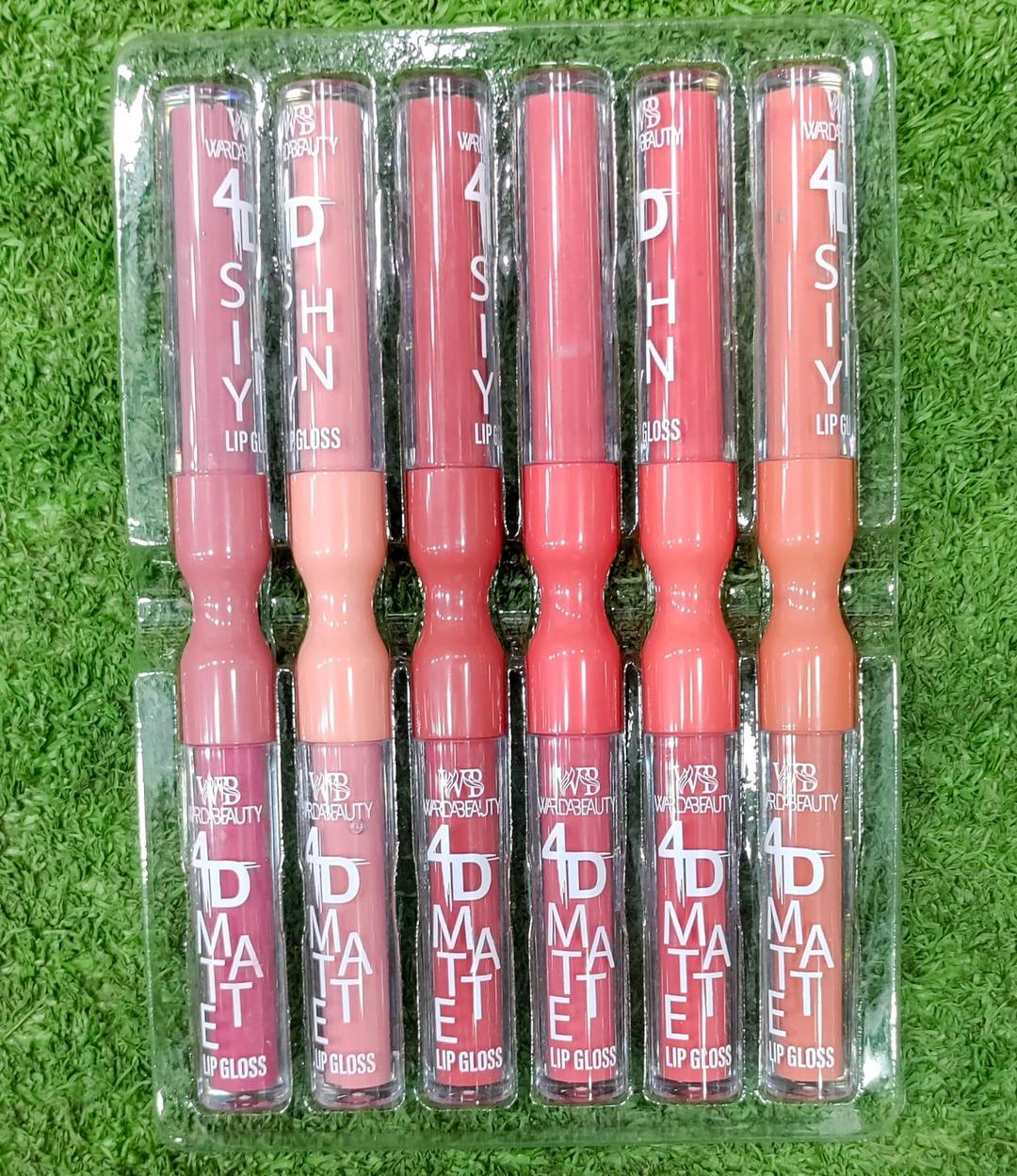 Matte & Shiny Lip Gloss Set 6 Shades Pakistan