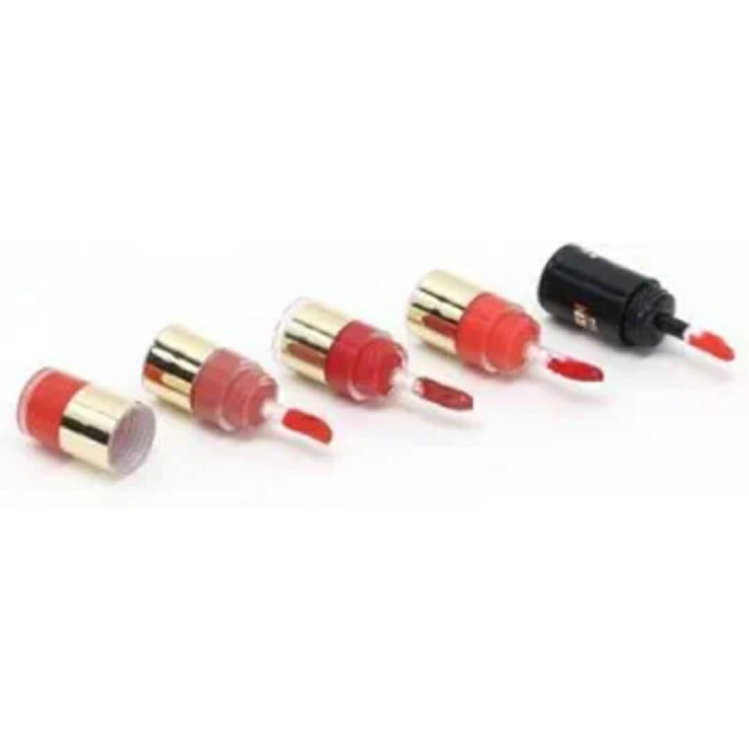 4 in 1 Matte Lip Gloss Red Pink Long Lasting