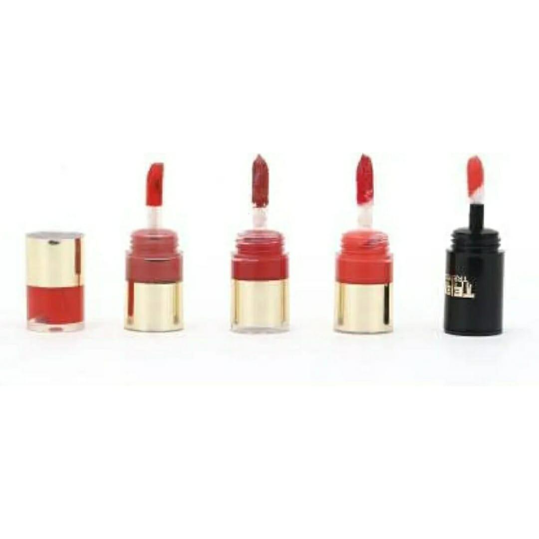 4 in 1 Matte Lip Gloss Red Pink Long Lasting