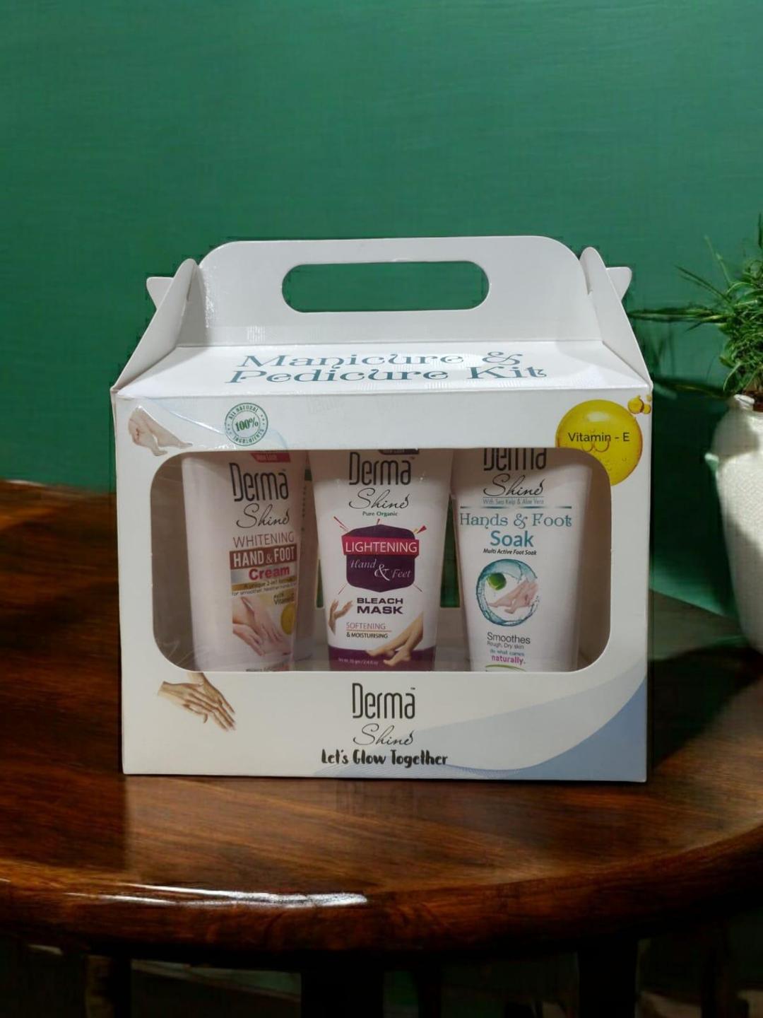 Derma Shine Hand & Foot Brightening Cream Set of 6 70 Ml