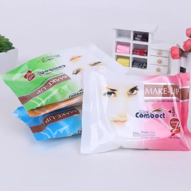 Ultra Comboct Makeup Remover Wipes 25 Pcs Reusable All Skin Types