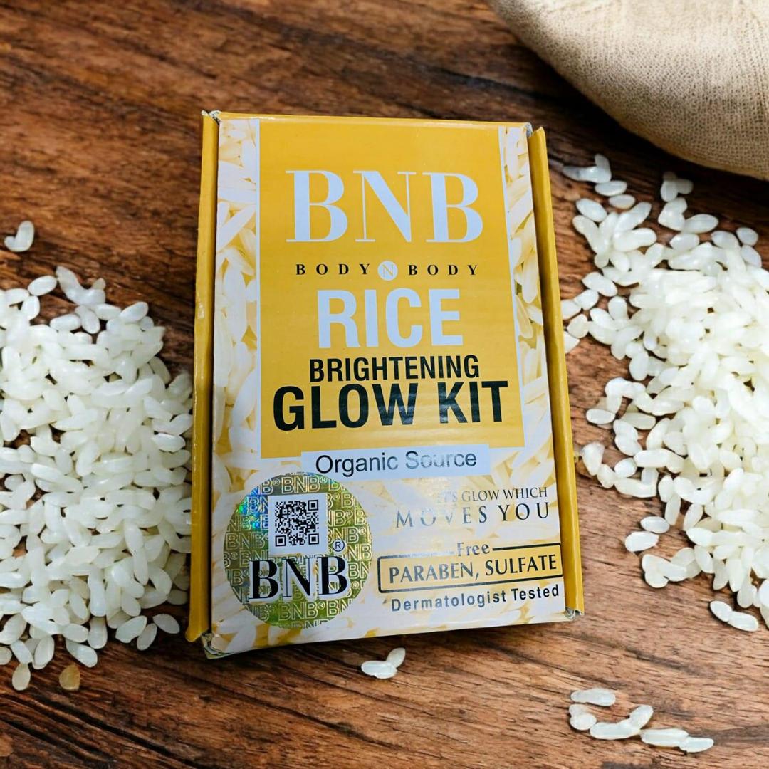 Whitening Facial Kit with Rice Extract for Radiant Skin
