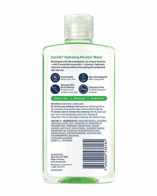 CeraVe Hydrating Micellar Water 296ml All Skin Types