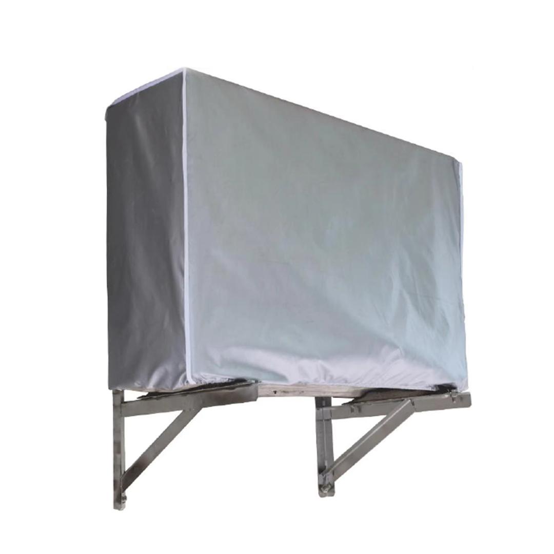 Quilted AC Cover Black White Swirl 1.5 Ton