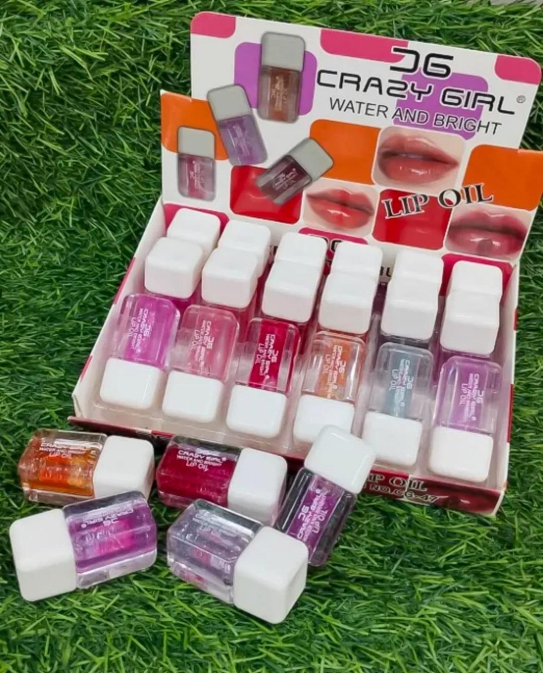 Hydrating Glossy Lip Oil Cherry Peach Shades