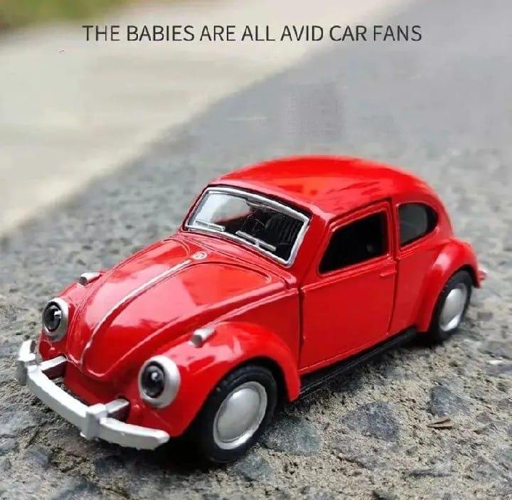 Blue Metal Car Toy for Kids 1-10 Years