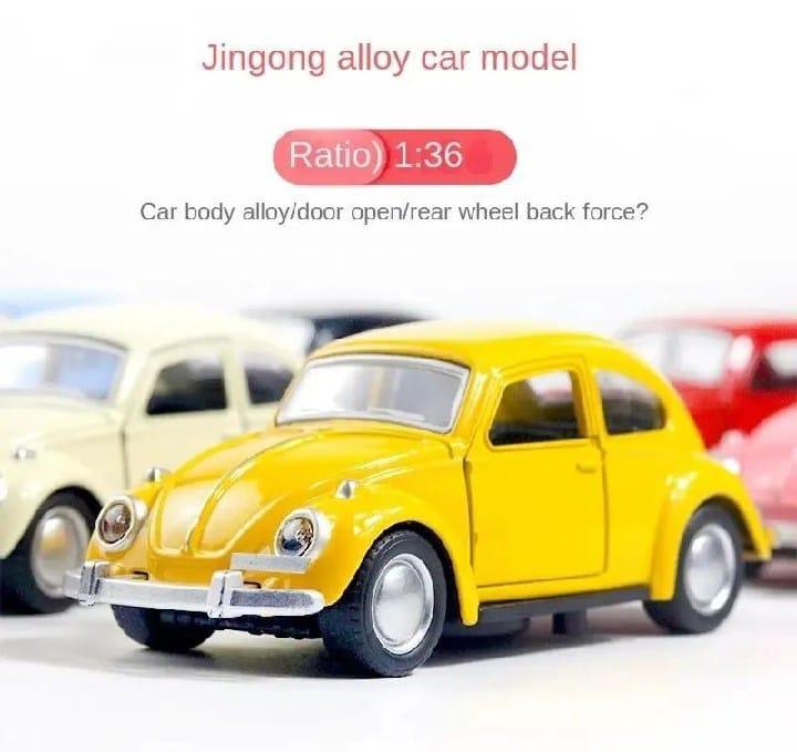 Blue Metal Car Toy for Kids 1-10 Years