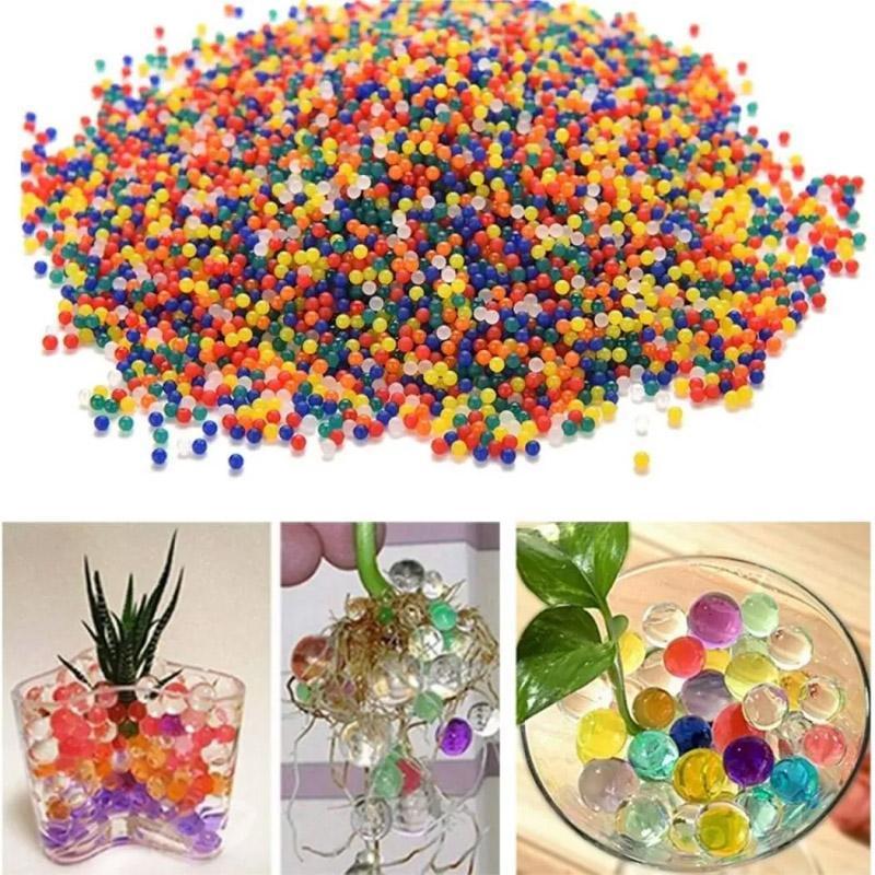 2000pcs Rainbow Hydrogel Water Beads for Decoration & Crafts
