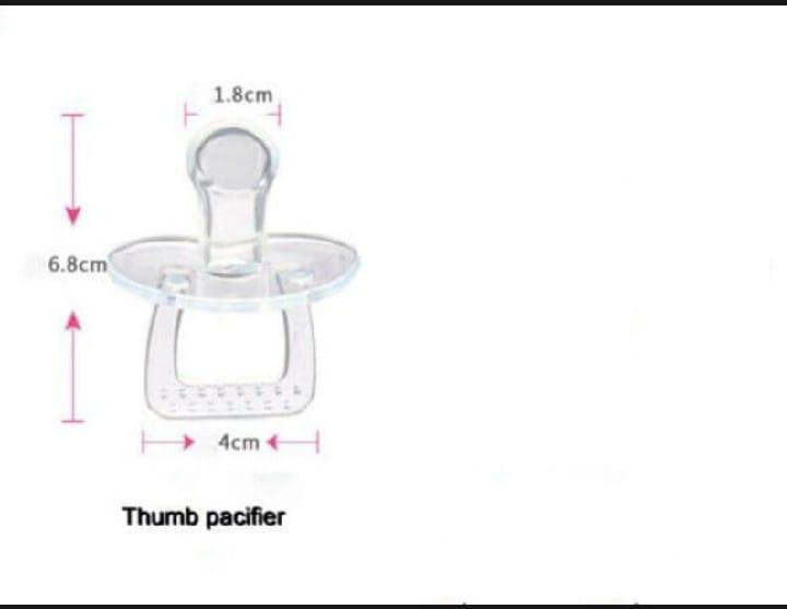 Premium Silicone Pacifier White 1 Pack Durable Soft