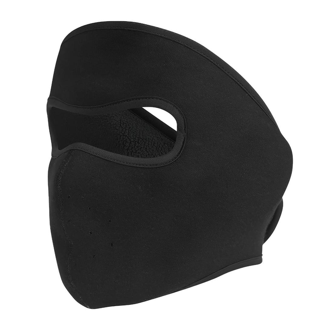 Premium Quality Full Face Bike Mask Black Fleece